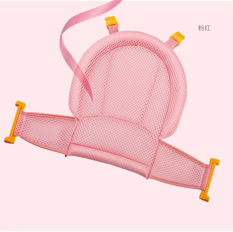 Портативный детский коврик для ванной и ванны с мультяшным рисунком, безопасная подушка для ванной, Мягкий Нескользящий Коврик для ванной - Цвет: B-pink