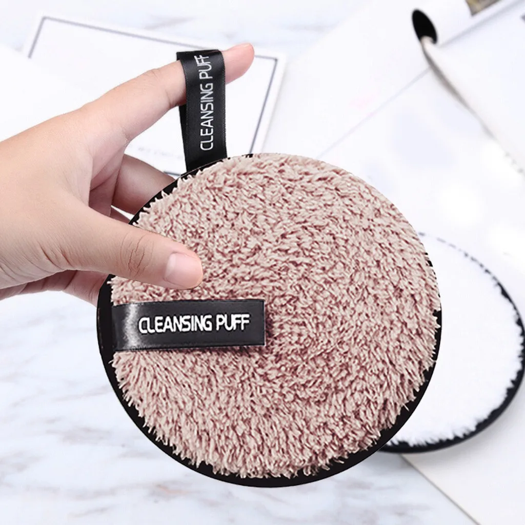 Инструменты для макияжа, косметическая пуховка, инструмент для ежедневной основы, салфетка из микрофибры для удаления подушечек, полотенце для очищения лица, мягкая губка из микроволокна