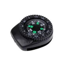 HobbyLane Открытый скалолазание портативный ремень пряжка Мини Компас Открытый Отдых Туризм аварийный выживания навигационный инструмент