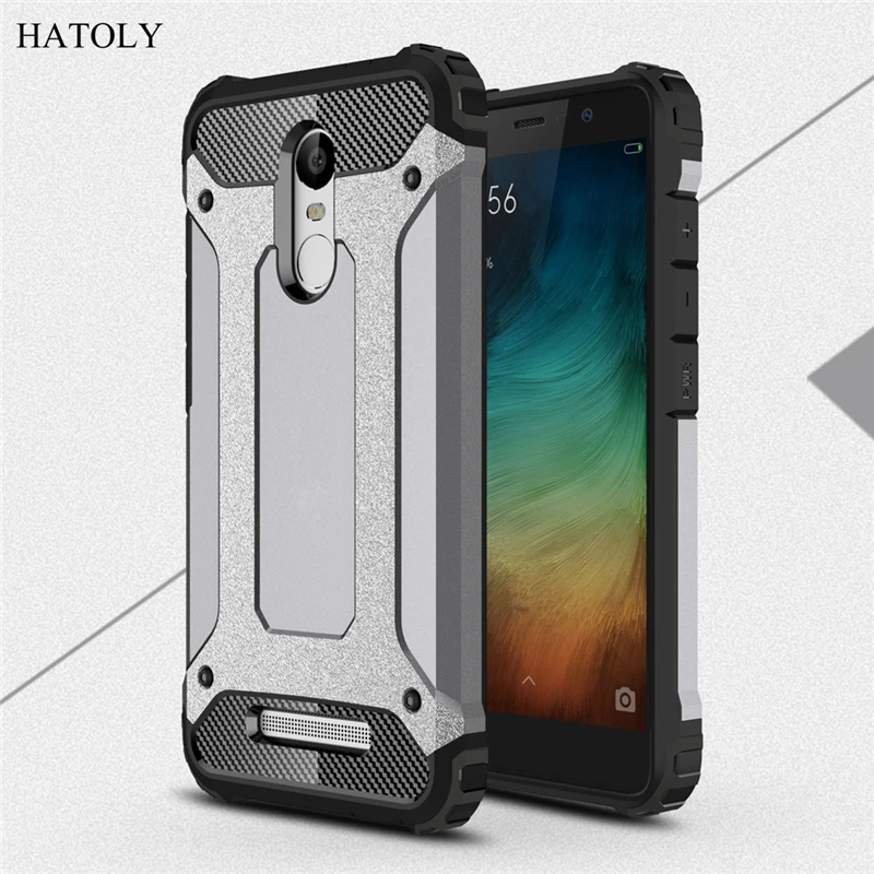 For Cover Xiaomi Redmi Note 3 Case Anti-knock Rugged Armor Note3 Silicone Phone Bumper Pro | Мобильные телефоны и