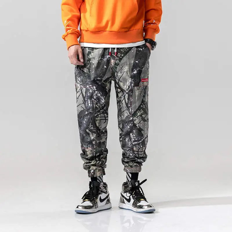 SingleRoad Camouflage Pants Men 2019 Hip Hop Harem Trousers Joggers Men Streetwear Male Casual Cargo Tactical Pants Sweatpants