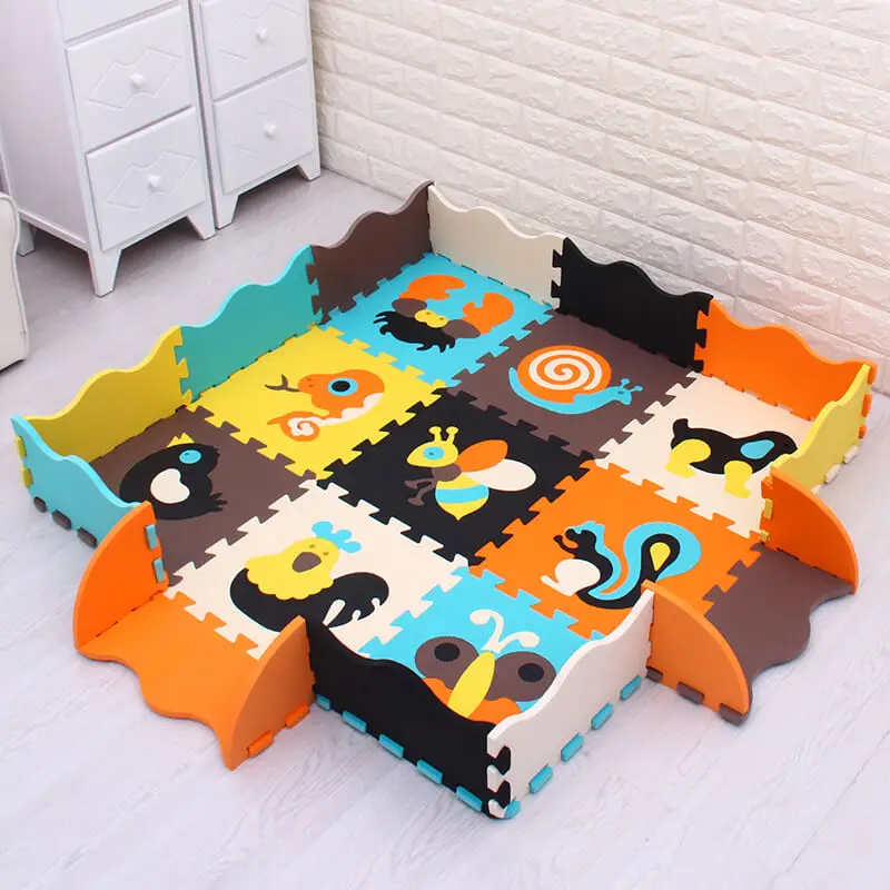 Numbers animal mei qi cool baby EVA foam font b play b font font b mat