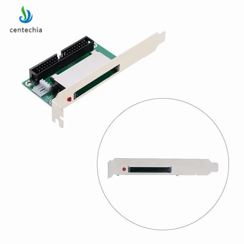 

Centechia 1PC CF To IDE Compact Flash Card Adapter 40pin Adapter laptop hard drive to desktop IDE Converter Card Drop shipping