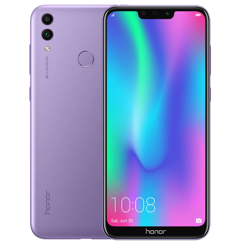 Honor 8C, глобальная прошивка, 4000 мАч, смартфон, 6,26 дюймов, Восьмиядерный процессор Snapdragon 632, Android 8,1, двойная камера, для распознавания лица, мобильный телефон