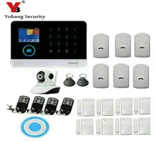 YoBang Security Wireless GSM WCDMA Burglar Alarm Kit Home Safety Alarm System With Video IP Camera