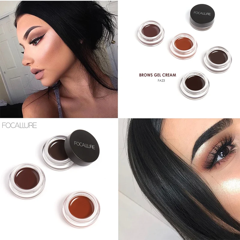 FOCALLURE Eyebrow Enhancer Natural Brows Waterproof Long Lasting Dyeing Tint Makeup | Красота и здоровье