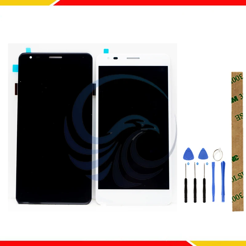 Дешево Протестированный ЖК экран для Wileyfox Spark X ЖК дисплей с сенсорным экраном в сборе