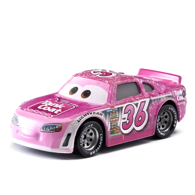 Disney машинок пиксара и с рисунками из мультфильма «Тачки 2 3 № 123 гоночный автомобиль Lightning McQueen Джексон Storm Крус Mater 1:55 Diecast металлического сплава Модель автомобиля игрушки подарки - Цвет: NO. 36
