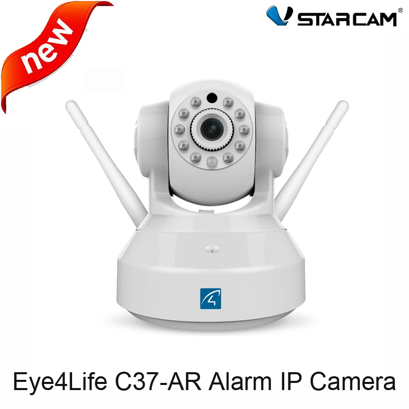 Vstarcam C37-AR Alarm IP Camera two way audio Support Door sensor/motion detector Home Automation Security Alarm Wireless Camera
