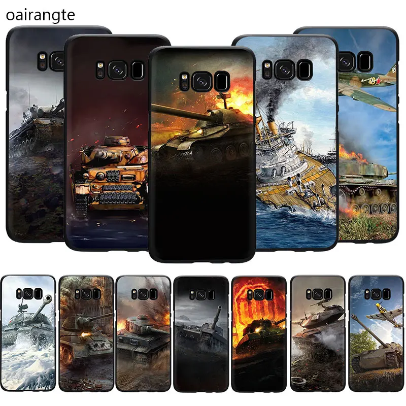 world of tanks Customer High Quality Soft Phone Cover Case For Samsung Galaxy M10 20 30 S6 7 Edge S8 9 10 Plus Note 8 | Мобильные