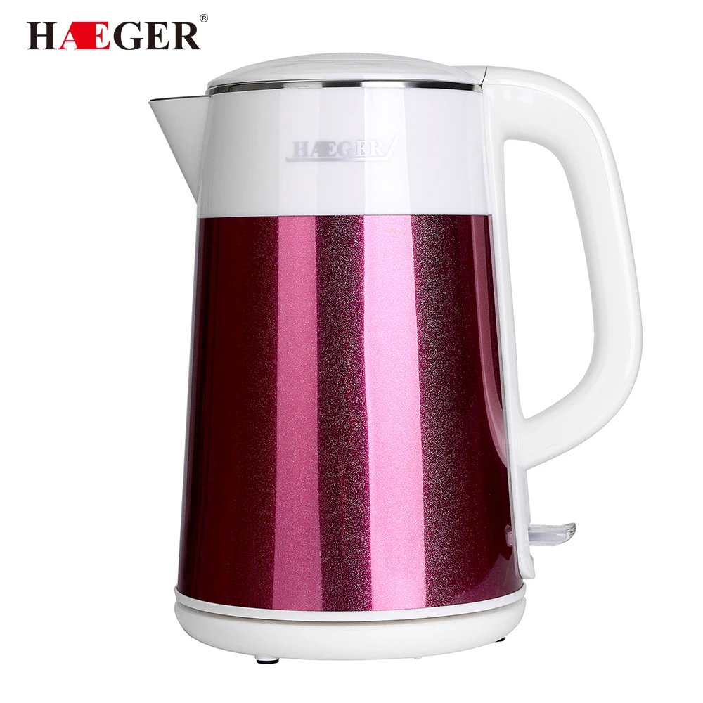 

220V/2L Underpan Heating Thermal Insulation Electric Kettle Steam Inductive Switch Fast Boiling Electic Pot