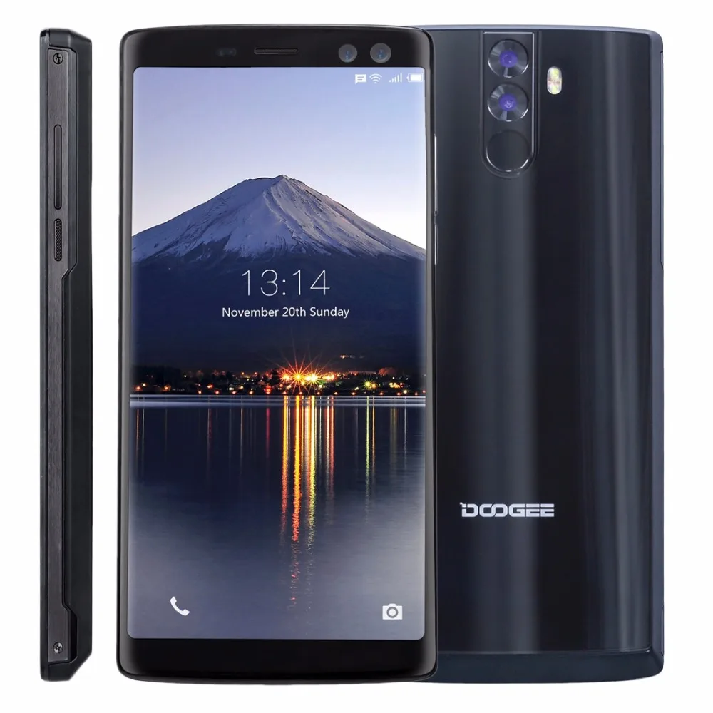 DOOGEE BL12000 Pro 6 0 &quot18:9 FHD + 4 г смартфон MTK6763T Octa Core Andorid 7 ГБ Оперативная память 128