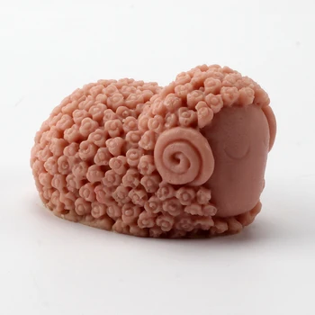 

Cute Sheep Silicone Mold for Handmade Soap Mould Craft Resin Decorating Tool