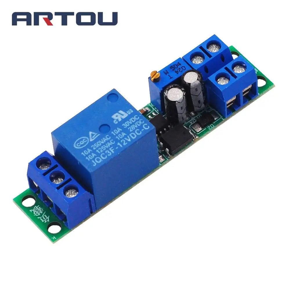 12v Time Delay Relay Module Car Start Delay Switch With Optocoupler