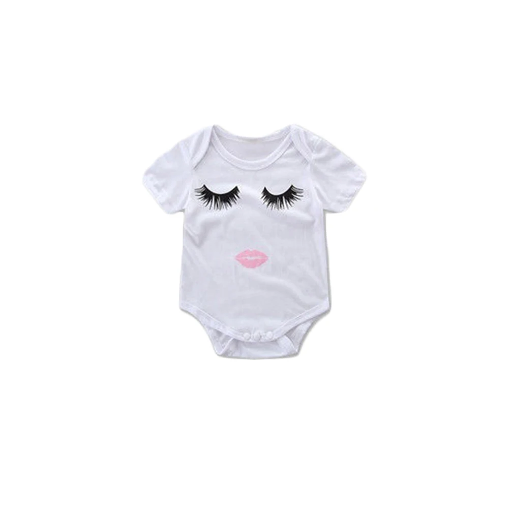 

Family Clothes Summer Children Mother Short-sleeved Casual T-shirt Baby Romper Fashion Parent-child Clothes 1