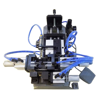 Price Pneumatic Peeling Striping Cutting Device Wire Computer Strip Wires 0-12mm Double Round Stripping Machine 2-8 Cores