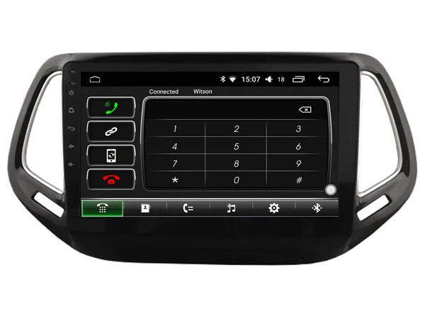 Best For Jeep compass 2017 head unit radio Android 8.0 car gps multimedia 64GB rom+IPS screen+CARPLAY+TDA7851 Amplifer+Car Launcher 4