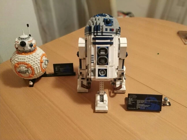 Звездный план войны Робот R2D2 строительные блоки игрушки