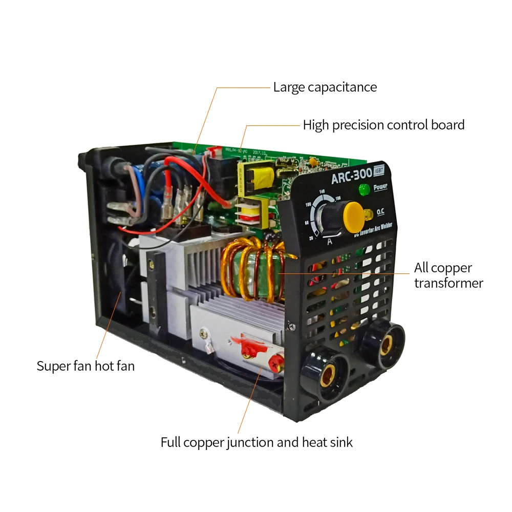 ЕС Plug 220V 15-180A портативный инвертор мини Электрический сварочный аппарат для дуговой сварки миниатюрный сварочный аппарат