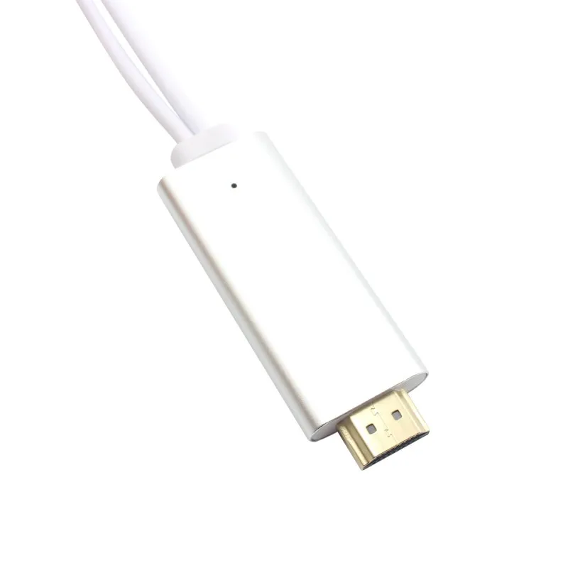 EDAL HDMI кабель HDTV адаптера AV 8 Pin/Micro USB к 1080P для iPhone 5 6 S Plus Android Samsung Xiaomi LG|Кабели HDMI| |