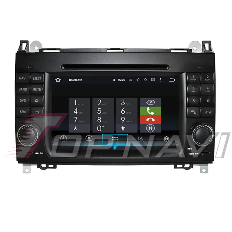 TOPNAVI Android 10 0 автомобильный DVD GPS навигатор для Benz A class W169 B W245 Viano Vito Sprinter (2004 2013) VW Crafter