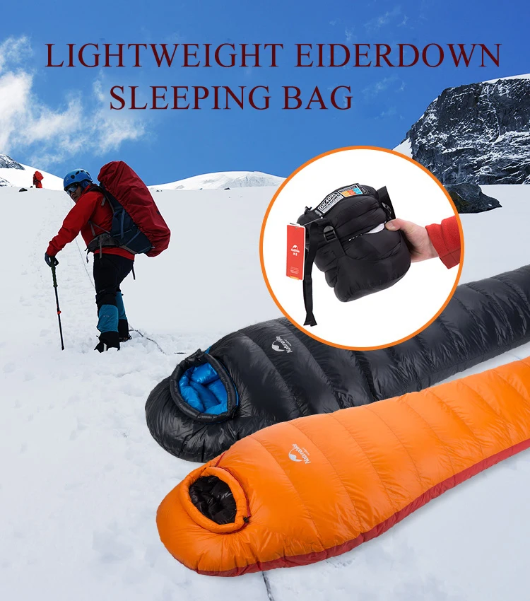 Saco de Dormir Múmia ao ar Naturehike Livre Super Leve Inverno Nh15d800 k 2 Esporte e Lazer