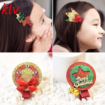 

Halloween Christmas Costume Headwear Accessory Hair Alligator Clip Christmas Tree Hairpin Christmas Gift