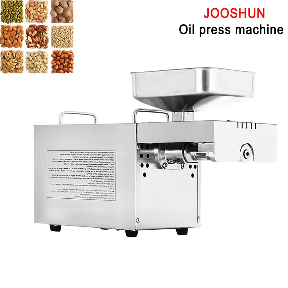 Homemade Heat Cold press Coconut oil Automatic processing seeds oil