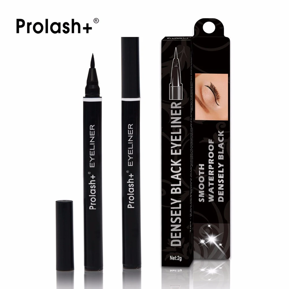 Жидкая подводка для глаз Prolash Водостойкая Подводка черного цвета