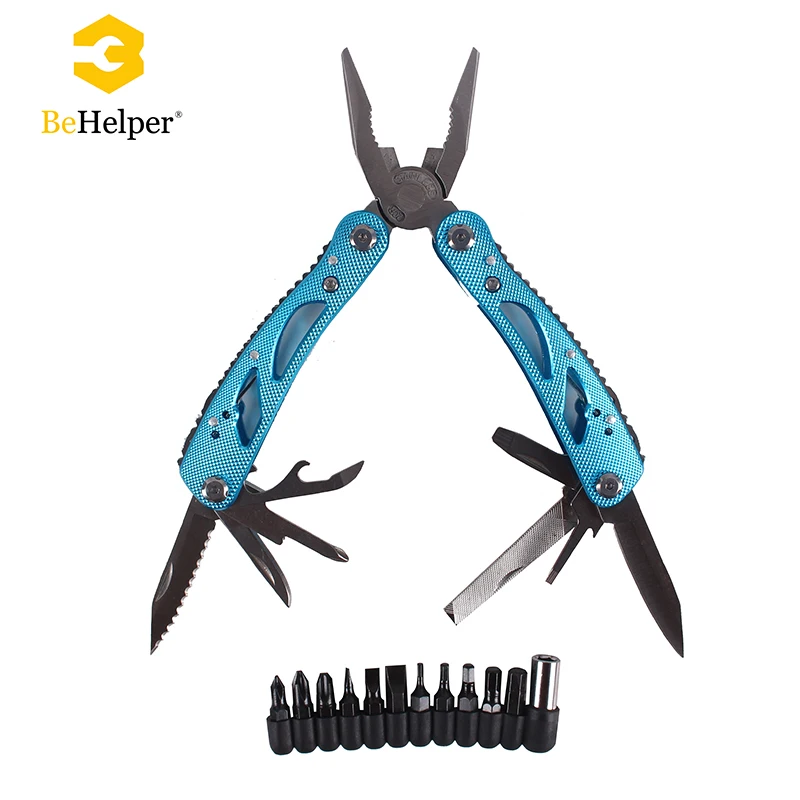 BeHelper Outdoor Multitool Pliers Repair Pocket Knife Fold Screwdriver