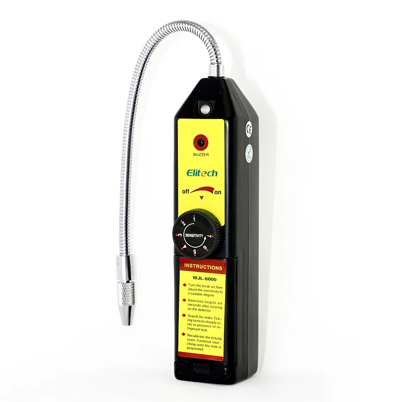 Car Air Condition Refrigerator Halogen CFC HFC Gas Leak Detector Analyzer Tester 