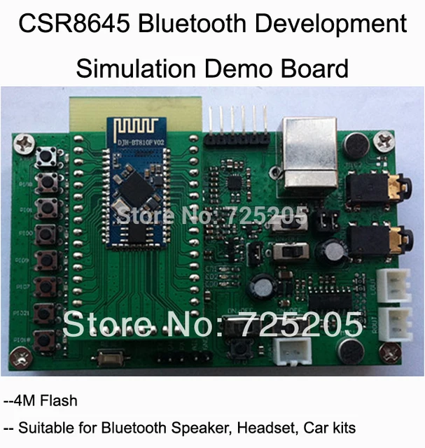 Modest CSR8645 Rom Version Development Simulation-Board Demo Free Shipping