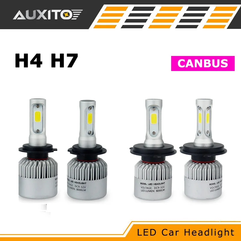 

Canbus Car Styling H7 H4 9003 LED Headlight Bulb 6500K Waterproof Auto Headlamp For BMW Ford Hyundai Kia Mercedes Mazda Suzuki