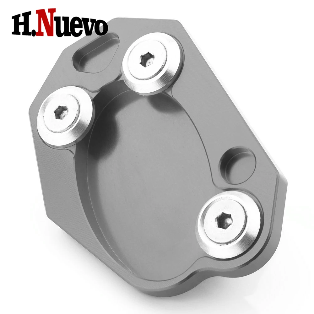 For Kawasaki Z800 Z 800 2013-2015 CNC Kickstand Side Stand Enlarger Plate Pad For Kawasaki Z1000 Z1000SX Z 1000 SX 2010-2015 (33)