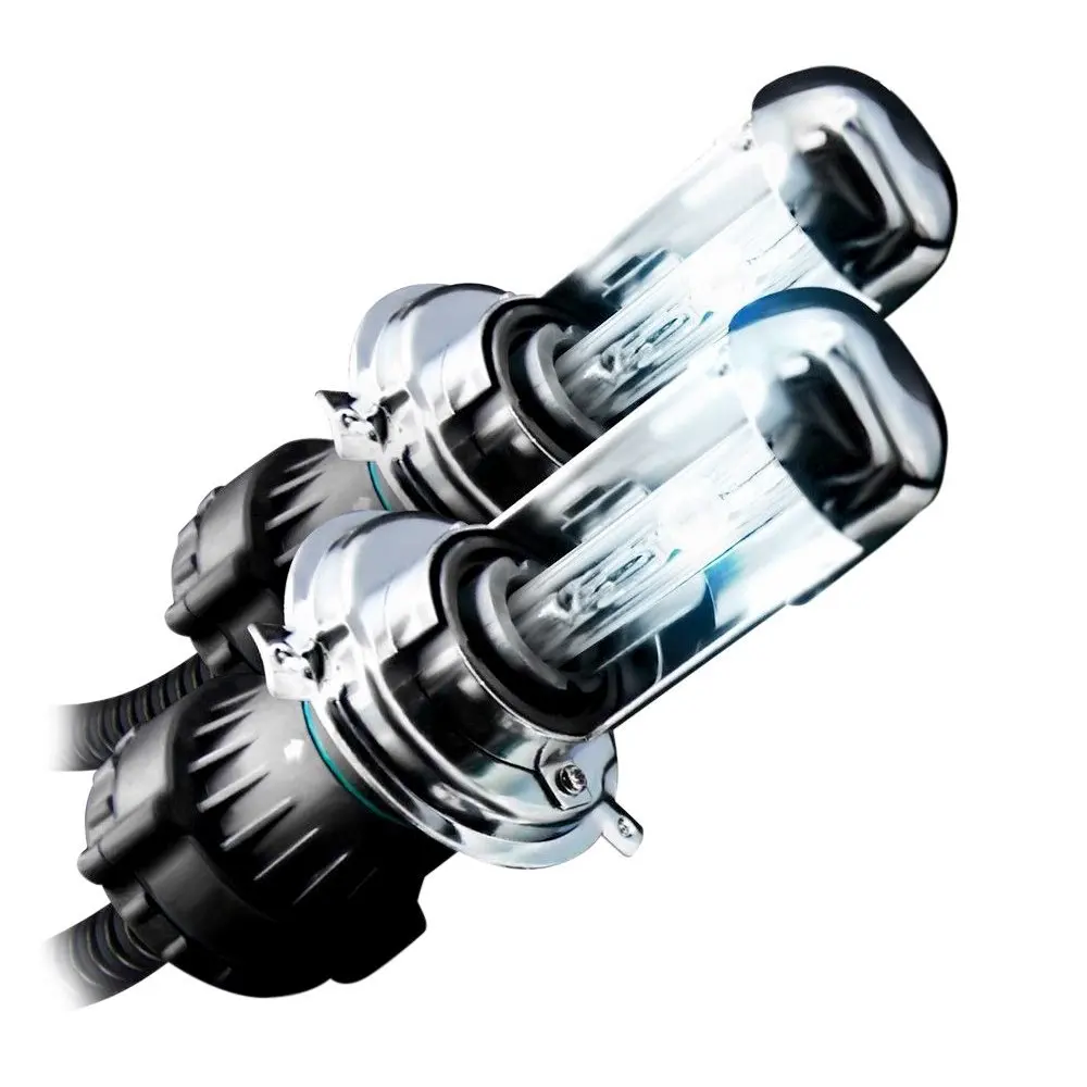 Bi-xenon H4 ксеноновый комплект HID Hi Lo лампы DC 35 Вт H4 Bi Xenon лампы Замена фар 4300K 5000K 6000K 8000K H4-3