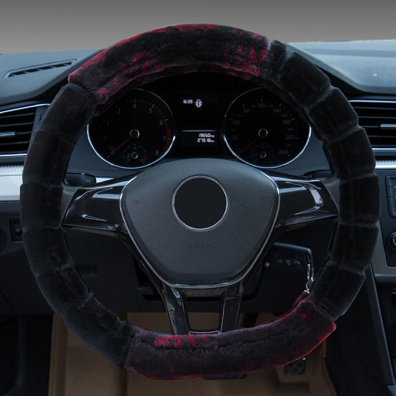 Оплетка на руль D-образной формы из искусственной кожи для Geely Atlas Emgrand EC7 Coolray VW Golf 7