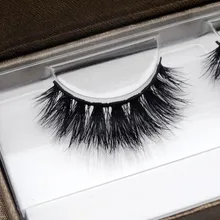 Роскошные Волосы Человека Наращивание Ресниц Толстые Поддельные Ложные Одиночные Ресницы Индивидуальный Норки Объем Ресницы Природных