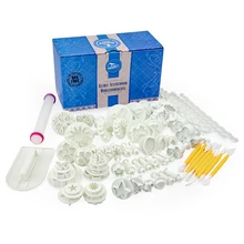 AGM 68 шт. Инструменты для выпечки набор для декорирования тортов Плунжер Кондитерские изделия резак формы для выпечки печенья кухонный инструмент дропшиппинг