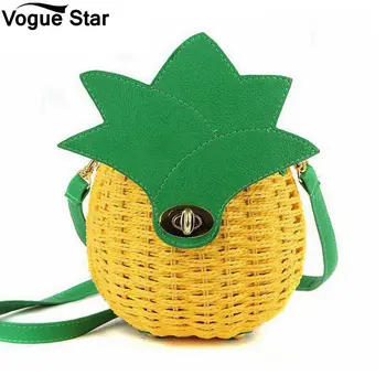 

Women Messenger Bags Women Bag 2019 Special Pineapple Fashion Design Women Handbag Good Quality Female Tote Lady Clutches M57