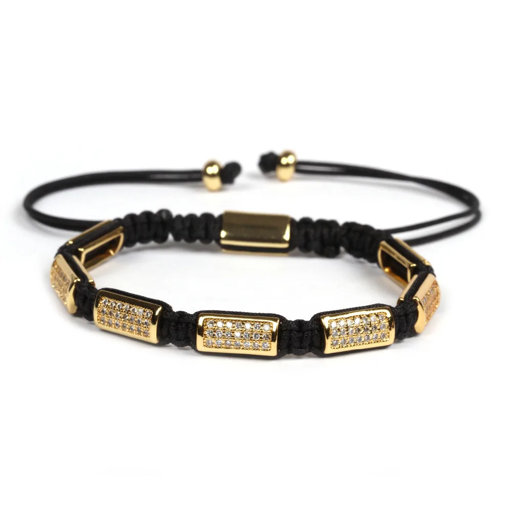 

Jewelry Crown Charms Men Bracelet Macrame Beads Bracelets for Women Pulseira Masculina Pulseira Feminina & Couples Bracelets
