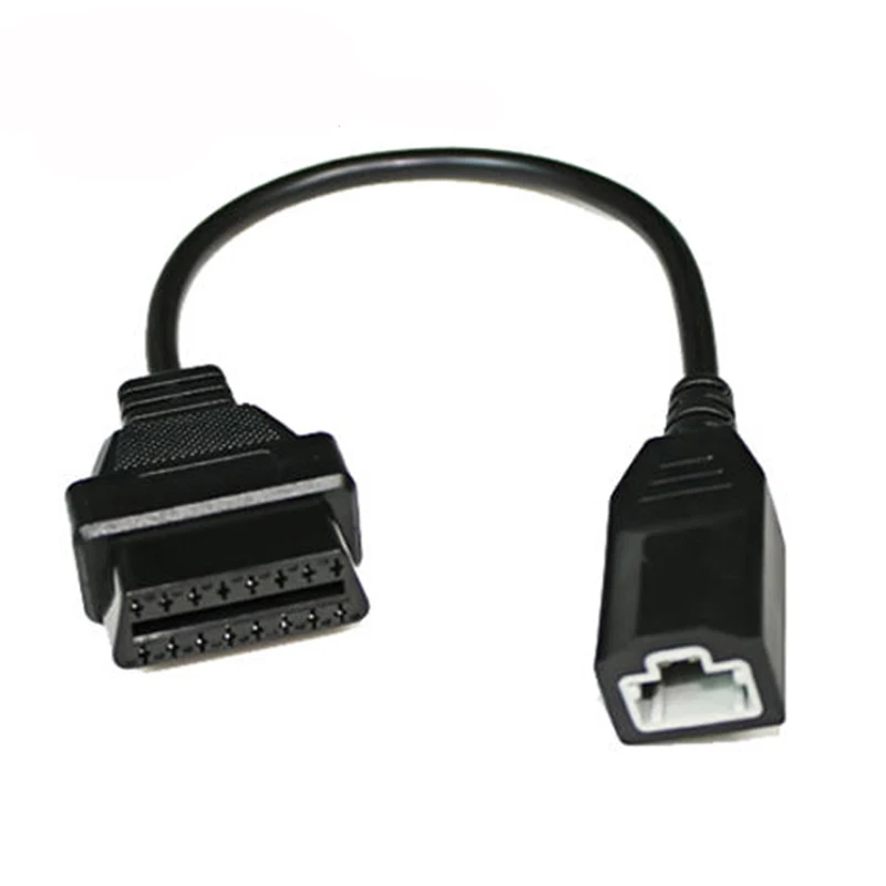 Разъем диагностического кабеля OBD OBD2 для Honda 3 контактный 16 свинцовый кабель OBD1