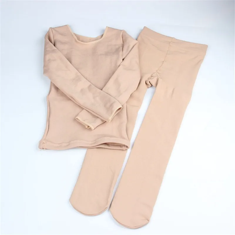 Autumn Winter Kids Thermal Underwear Set Fleece Thick Warm Dance Girls Long Johns Children Underwear 2-14 Years Kids Clothes Set children underwear suits children clothes