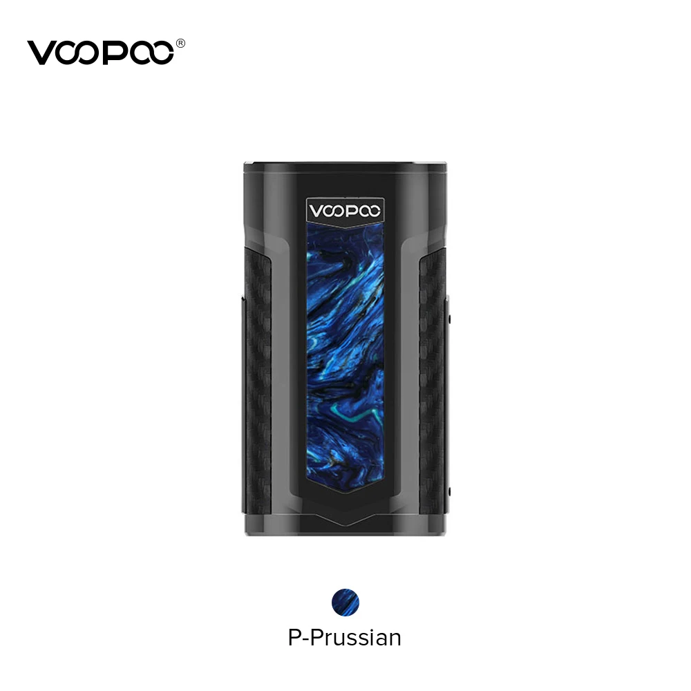 P-Prussian Горячая VOOPOO X217 коробка мод 217 Вт TC мод электронная сигарета Vape ген. Вентилятор чип TFT ips HD экран Fit Uwell Crown 4 Tank - Цвет: P-Prussian