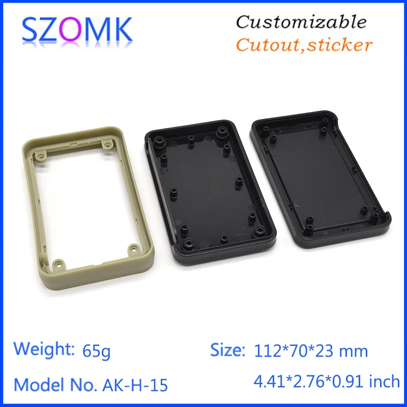 szomk small plastic case for electronic equipment plastic housing for enclosure pcb design junction box tv box abs material plastic casing (66)