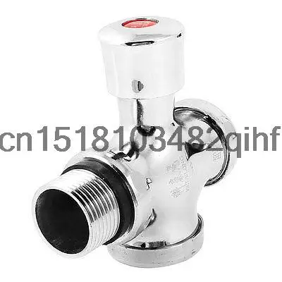 Серебряный тон хромированная 1PT нить Пресс Кнопка Тип сливной клапан