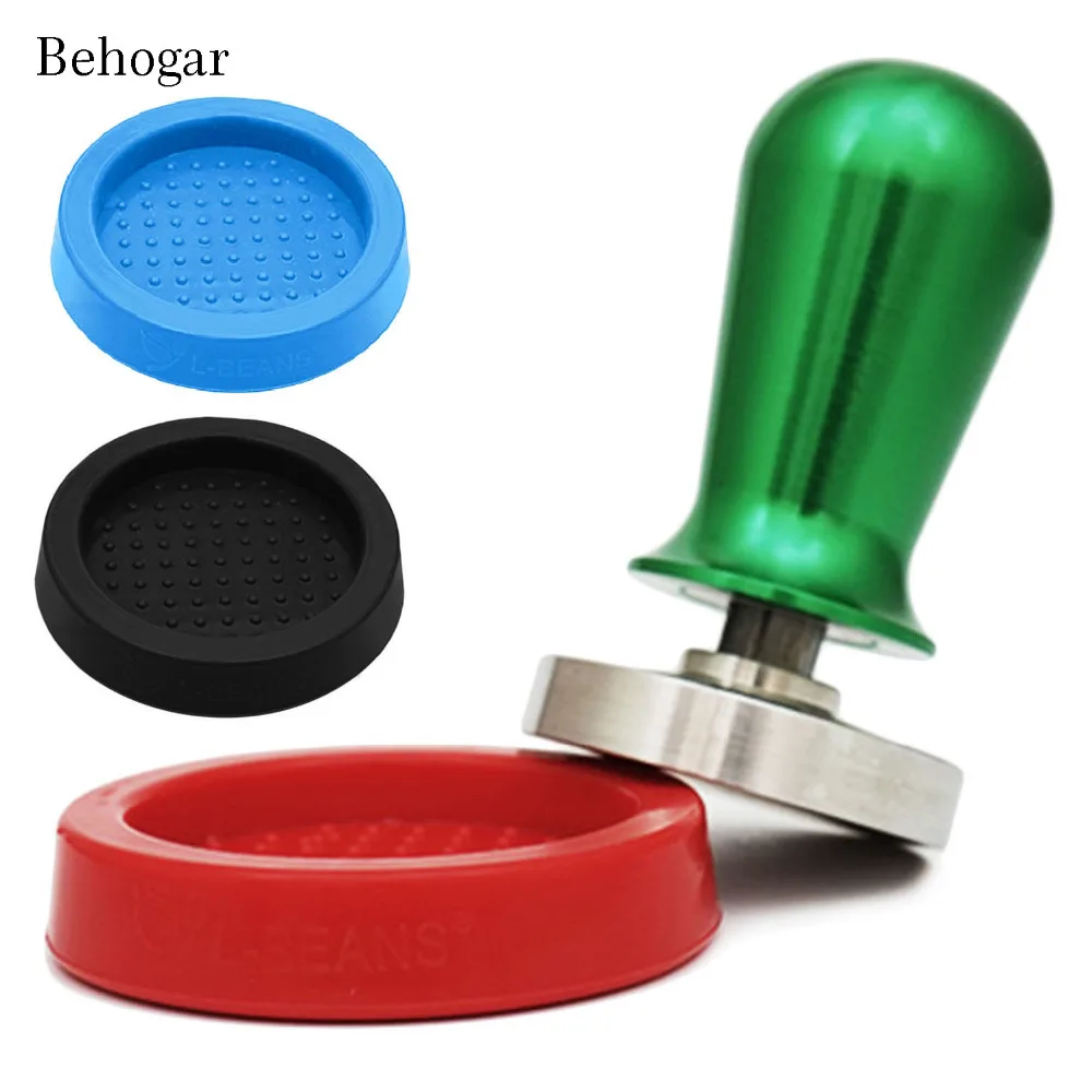 Behogar Dia 60mm Round Silicone Espresso Coffee Tamper Mat Tamping
