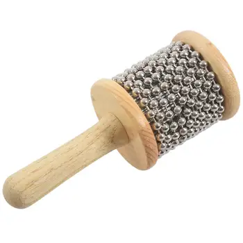 

Kids Small Wooden Cabasa in Natural Finish