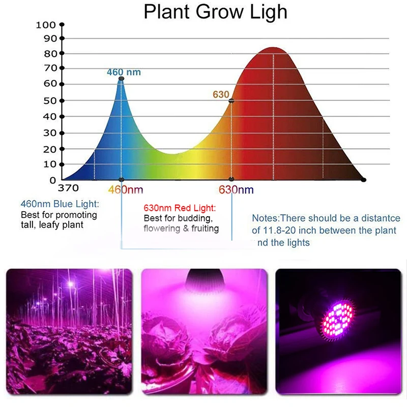 Fitolamp светильник для выращивания E27 50 Вт 80 Вт лампа для рассады светодиодный фито-лампа полного спектра для растений светодиодный светильник для растений светильник для роста s лампы