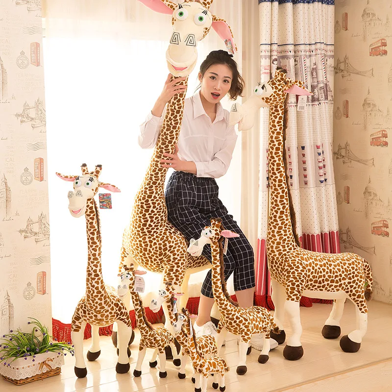 XINTOCH жираф игрушка Мелман плюшевая подушка мягкие сладкие животные Подушка прелестные куклы PP Хлопок подарок для детей Прямая