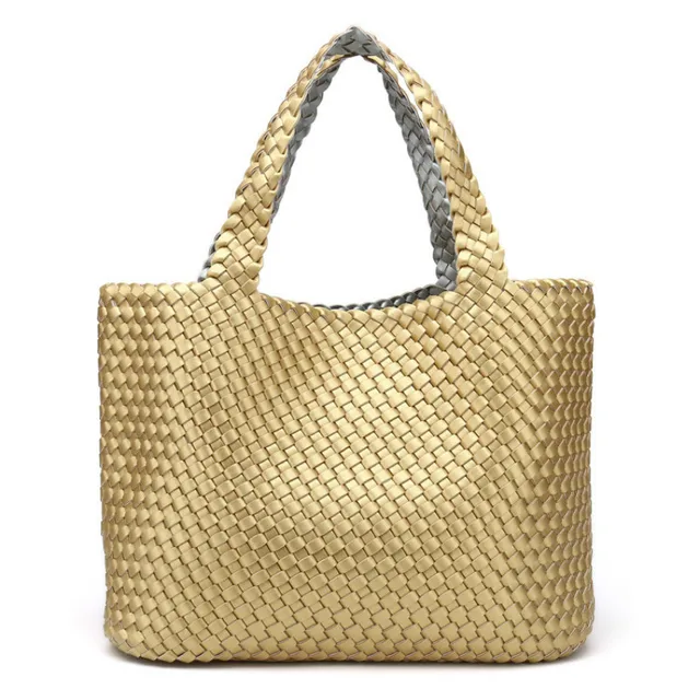 Super Recommend Las Handmade Knitting Handbag Criss Cross Las Handmade Knitting Handbag Criss Cross Woven Leather Bag Women String
